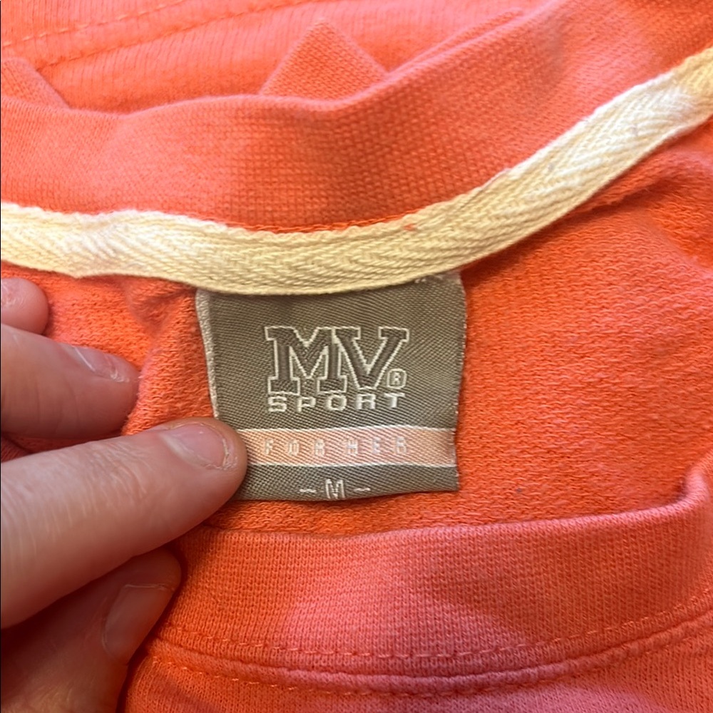 MV Sport Vibrant Coral Pullover